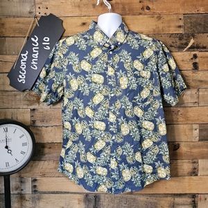 GoodFellow men's tropical island button up shirt size xl